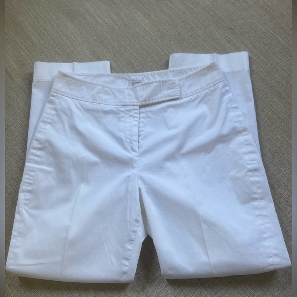 Chic White Agnona Pants Made in Italy. Women’s Size: 40 (U.S. Size 4) - Picture 5 of 13